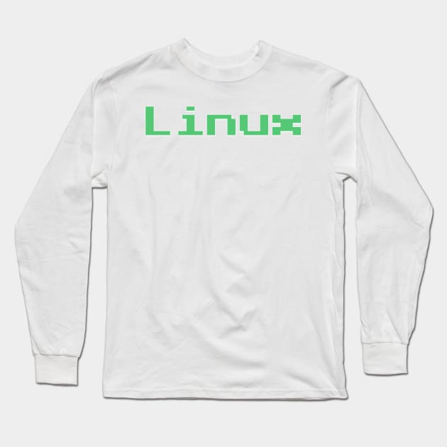 Linux Long Sleeve T-Shirt by bobdijkers